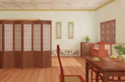 Chinese Archaic Living Room Escape